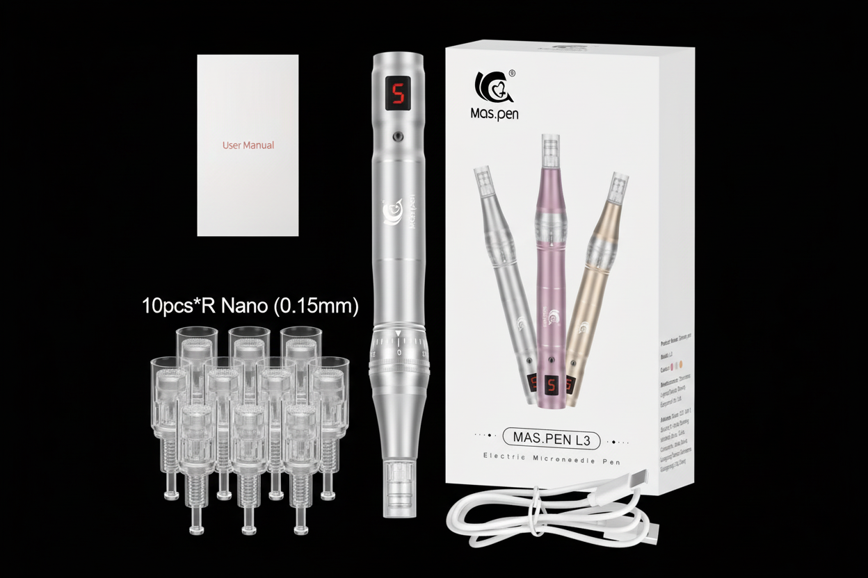 MAS.PEN L3 Complete Package - Black Background