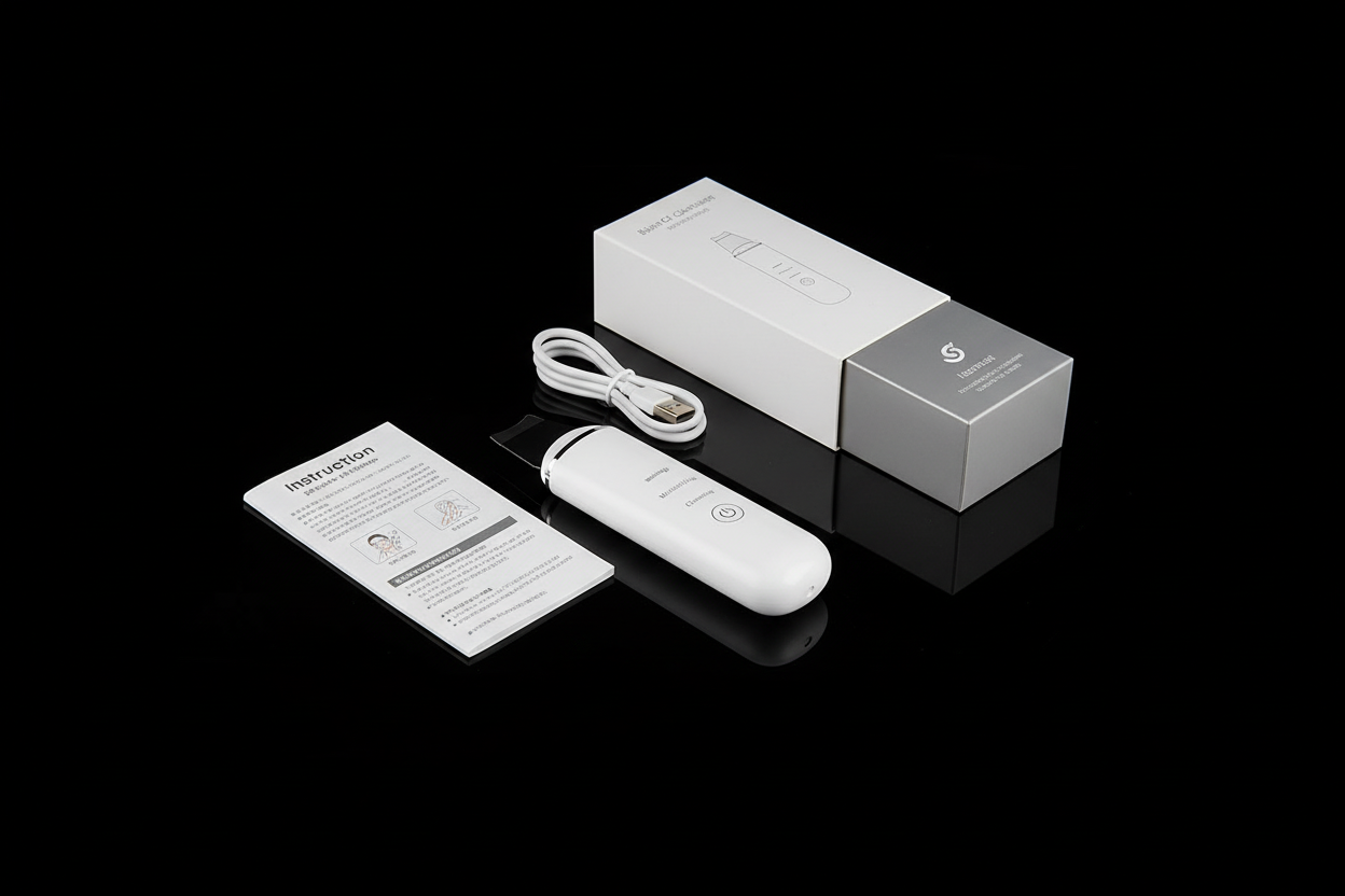 Package Contents - Black Background